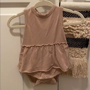 Spearmint Love sleeveless skirted bodysuit